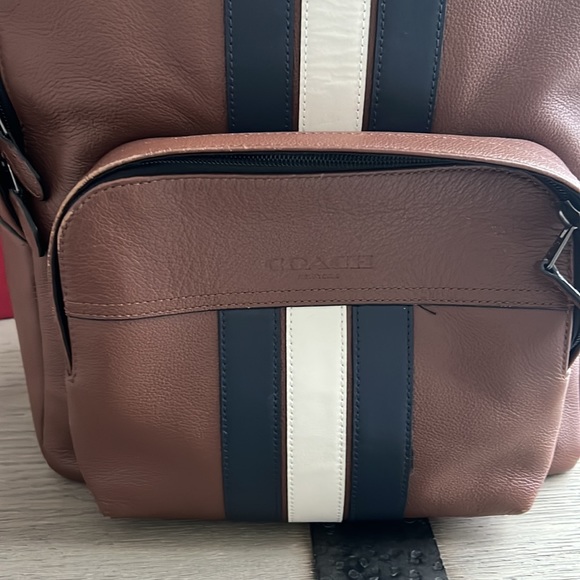 Men’s Coach Houston Backpack with Varsity Stipe - Picture 6 of 12